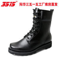 3515强人正品男特种兵真皮工装高帮作战靴 户外靴子单靴工装战术靴 户外登山鞋 男