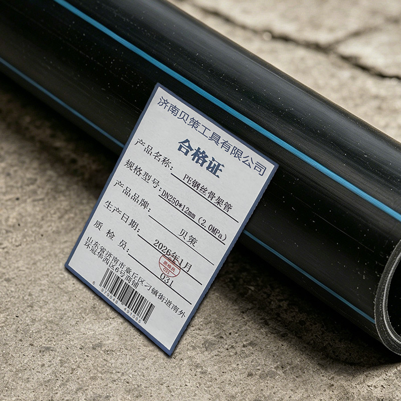 贝策 PE钢丝骨架管 DN250*12mm(2.0MPa) 米高清大图
