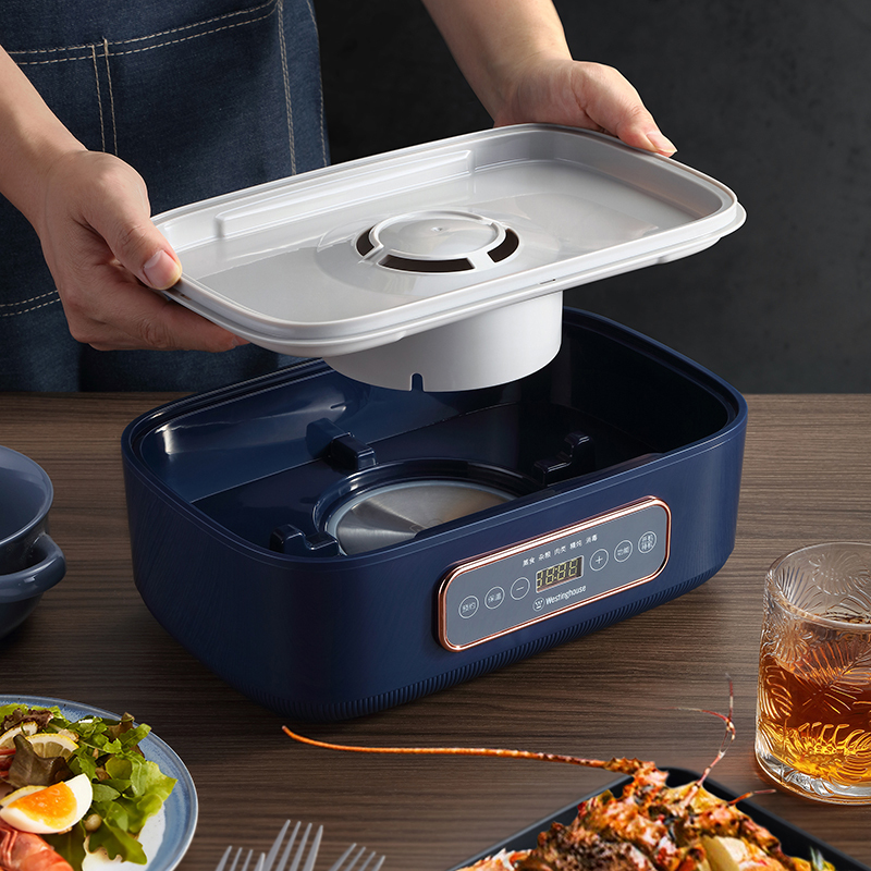 西屋Westinghouse-家用电蒸锅 电蒸锅预约电煮锅电炖锅 电蒸锅多用途电炖锅WZL121!高清大图