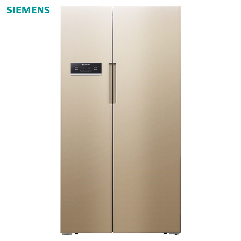 西门子bcd-610w(ka92se03ti) 610升 大容量无霜 对开玻璃门 家用冰箱