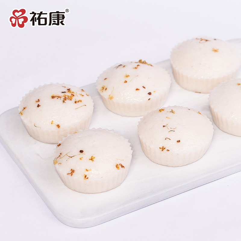 祐康食品 杭州老底子桂花米糕400g*3包 早餐点心手工糕点零食小吃
