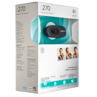 罗技(Logitech)C270高清网络摄像头 高清视频通话