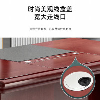 科野 环保油漆电脑桌经理桌职员办公桌员工桌主管桌老板桌班台1.6m