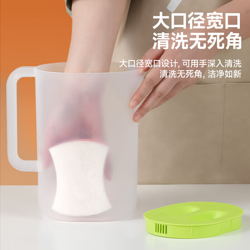 茶花(CHAHUA)冷水壶家用凉水壶果汁壶大容量杯子耐热凉水杯茶壶杯子套装2.2L057003+260003*2高清大图