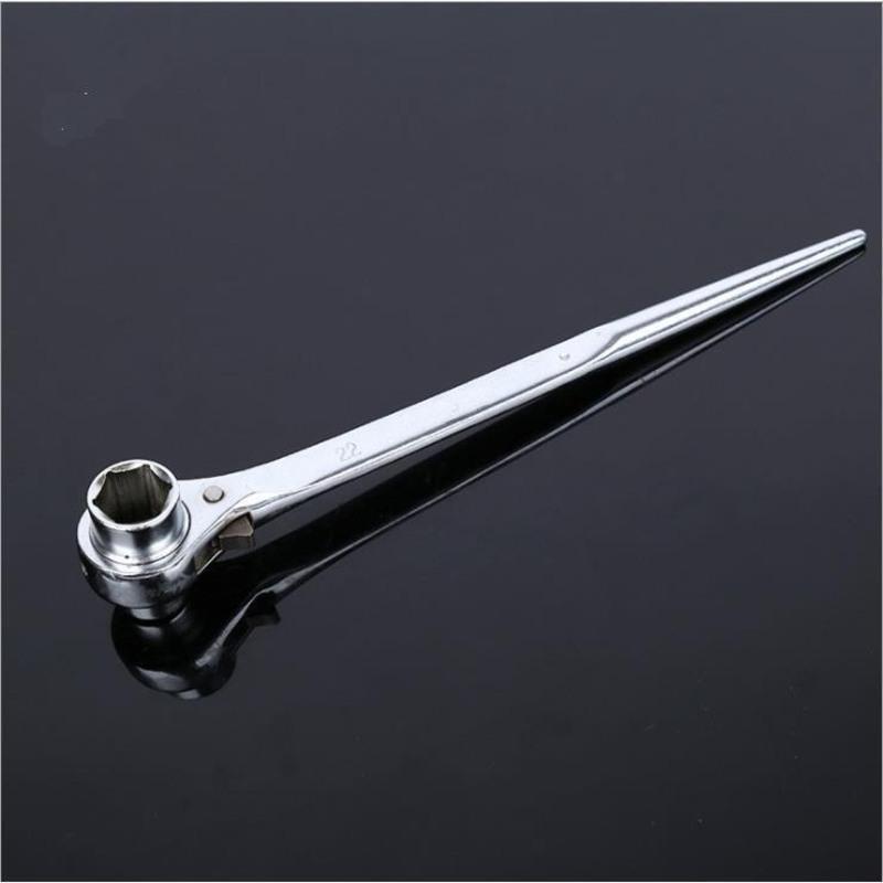 尖尾快速扳手棘轮扳手架子工电工木工扳手快速双向两用棘轮扳手尖尾