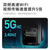 360行车记录仪高清 G900 4K超高清夜视 车载一体式设计 双频高速wifi G900主机+64G卡
