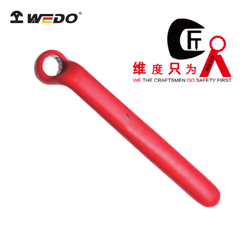 WEDO/维度 绝缘浸塑单头高颈梅花扳手 IN531A-30 30mm 1把