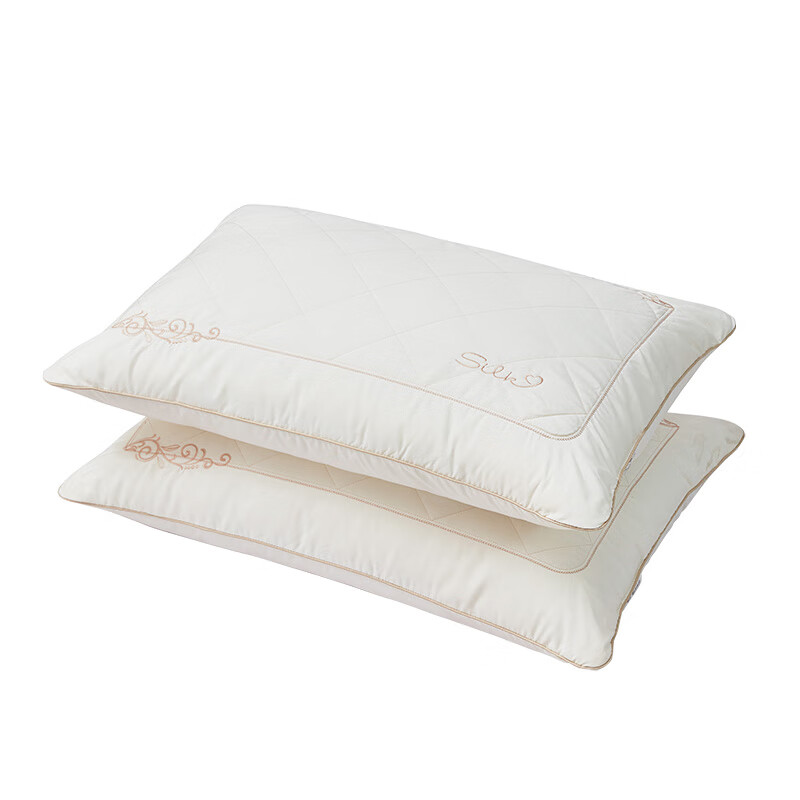 罗莱轻奢纤维蚕丝对枕-1高清大图