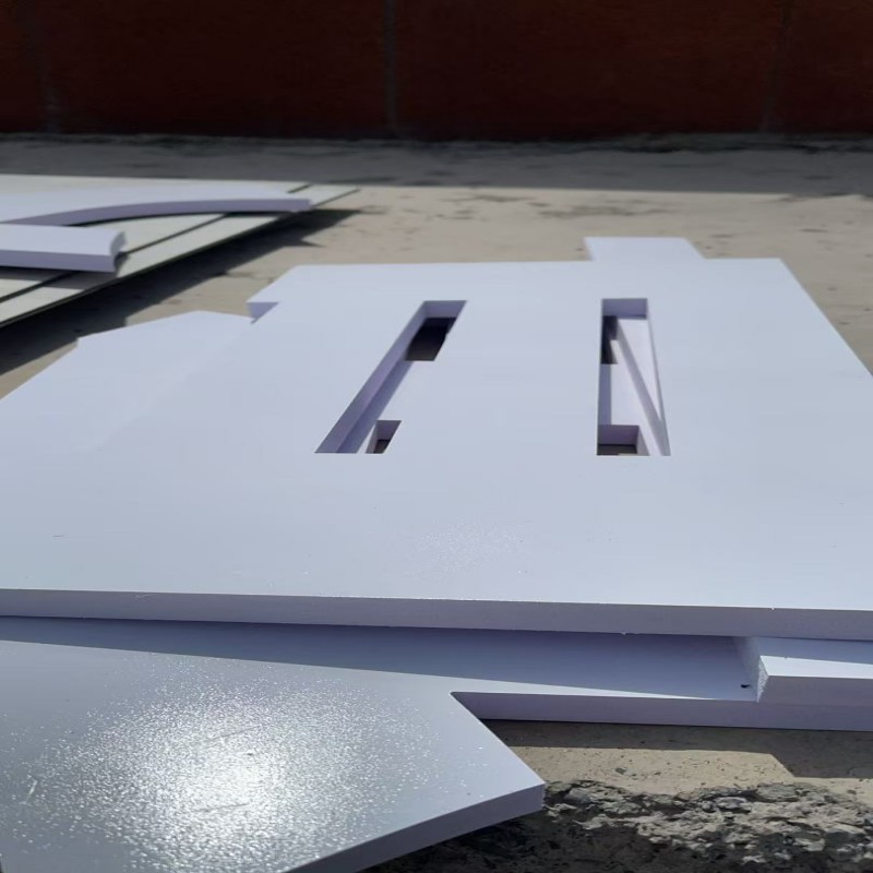 黑雁铝塑板pvc雕刻字1m*1m ㎡高清大图