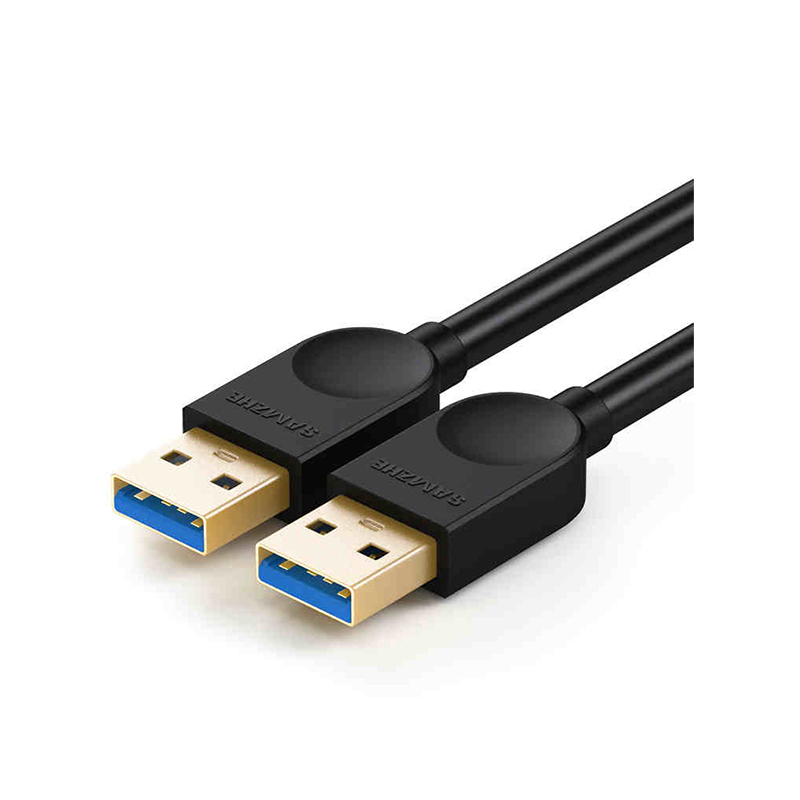 山泽sdy05a3米高速usb30公对公amam移动硬盘盒数据线100个根单位根