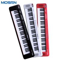 莫森(MOSEN)BD-668 便携式61键多功能电子琴 初学者成年儿童入门电子钢琴键 儿童幼师家用 支持pad BD-668R红色琴头