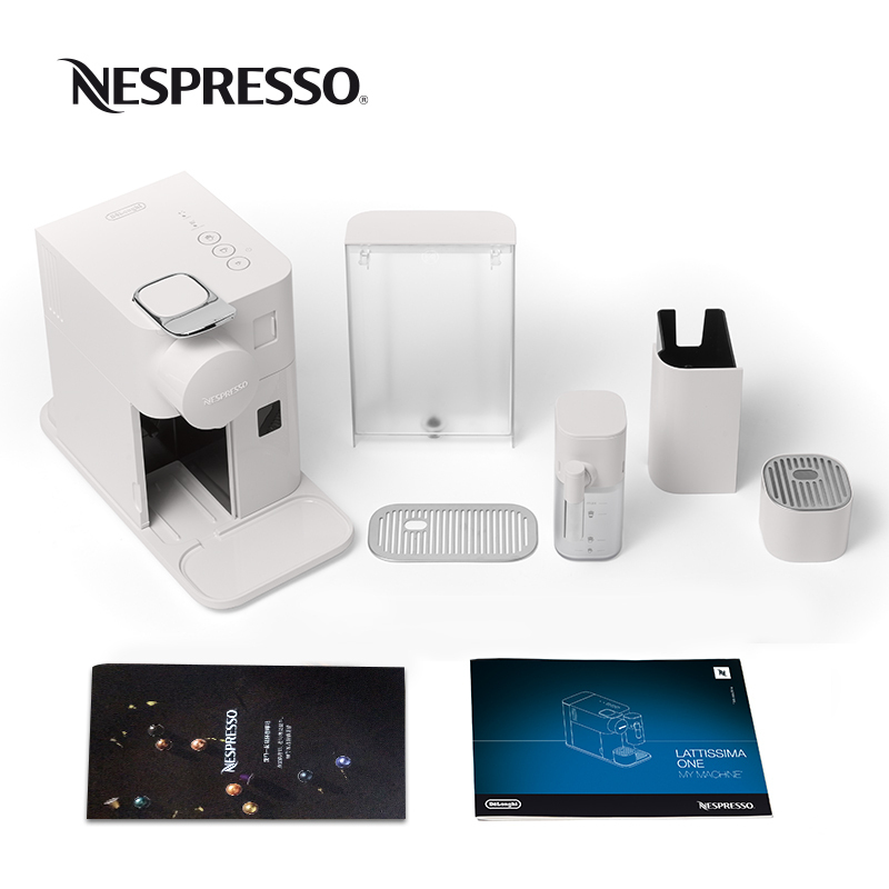 Nespresso Lattissima One 进口胶囊咖啡机全自动家用商用 黑色高清大图