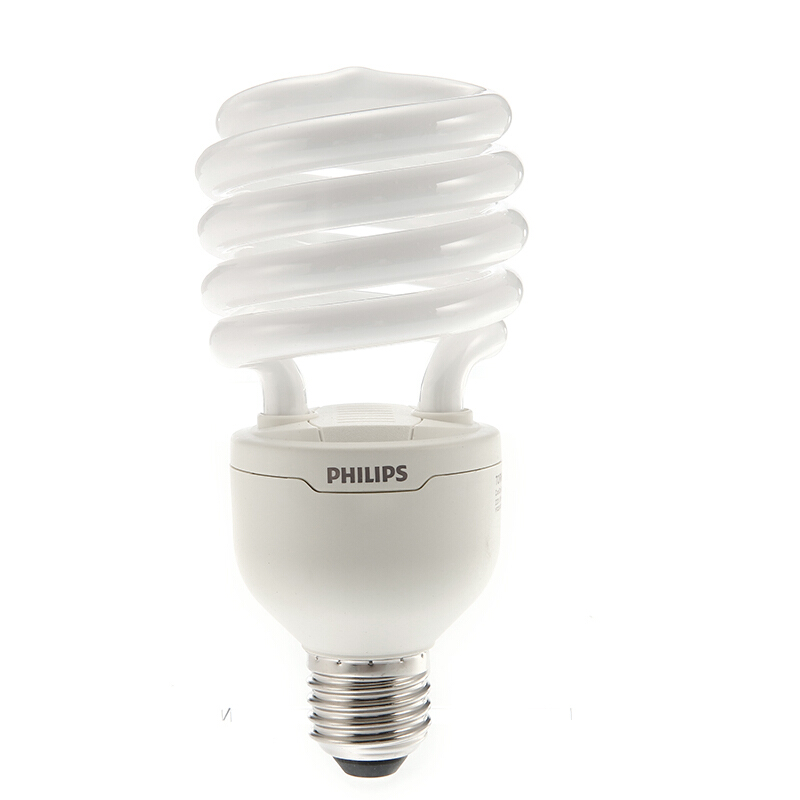 PHILIPS 飞利浦螺旋节能灯 E27 白光 65W 1支