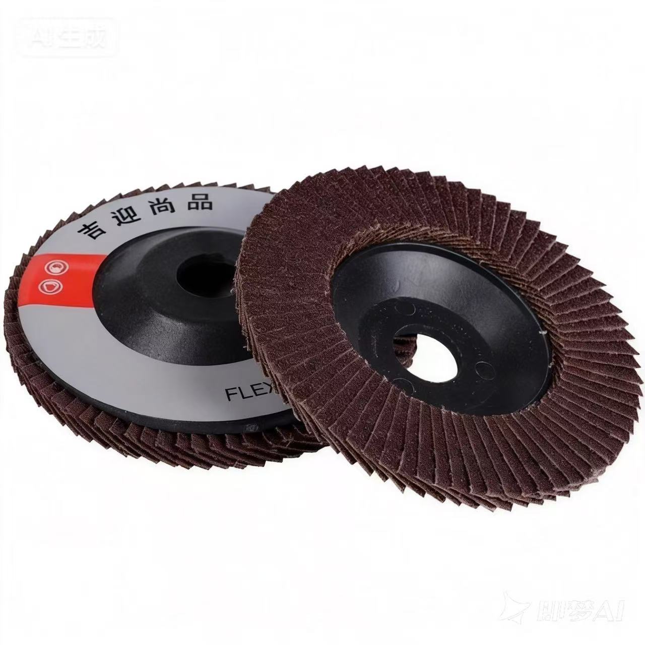 吉迎尚品 百叶轮抛光片砂轮磨光片百叶片 多规格 片高清大图