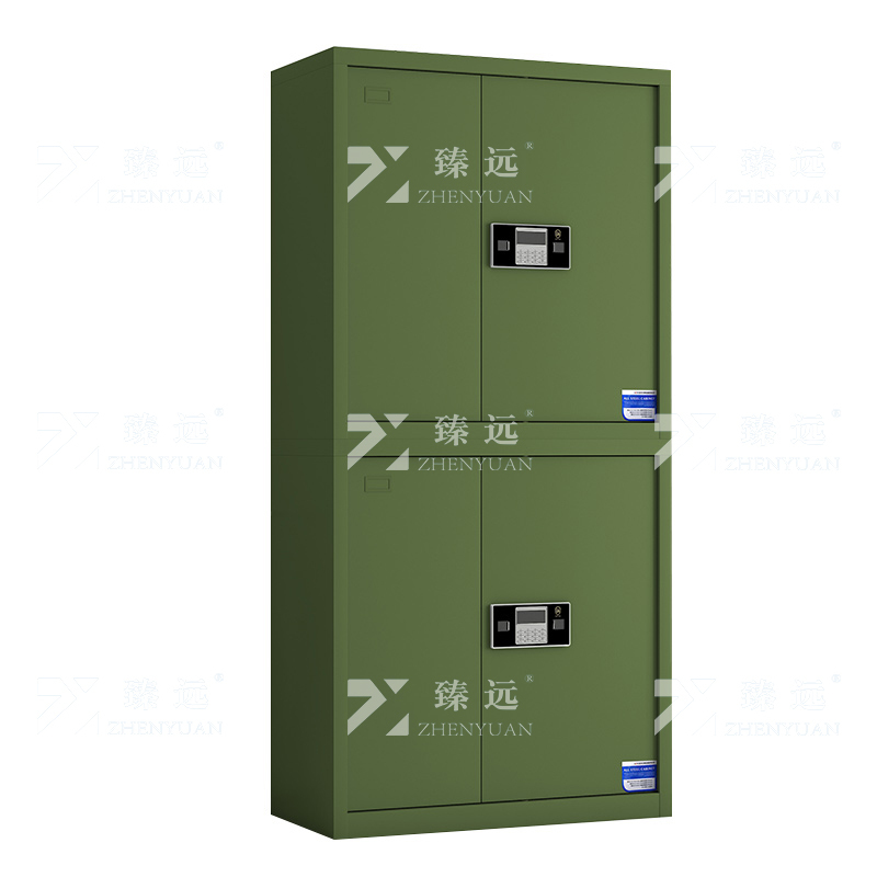 臻远 ZYJJ-80084 保密柜 绿色分双节电子锁 长900*宽420*高1900mm 单位:1台