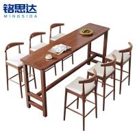 铭 思达 吧 台 桌12324 35 476879 8 09 1.8米6椅套