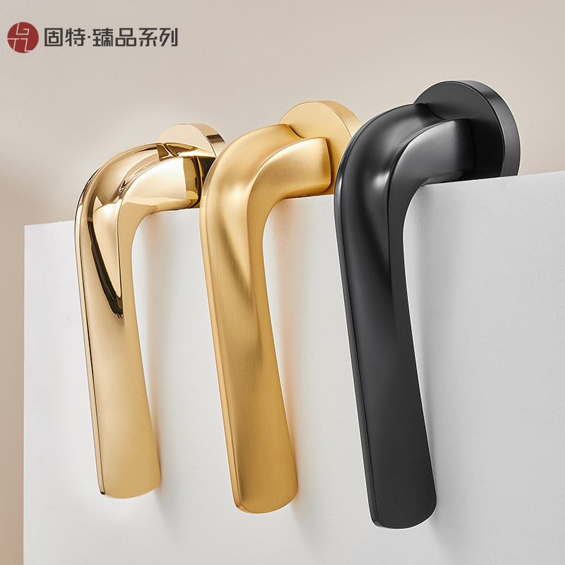 固特gute门锁室内卧室执手锁家用木门锁具简式轻奢门把手臻品系列960