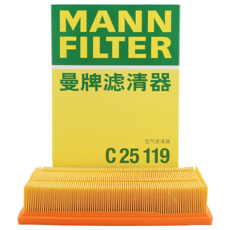 曼牌(MANNFILTER)空气滤清器C25119荣威750 550|新名爵6 5 MG6 5