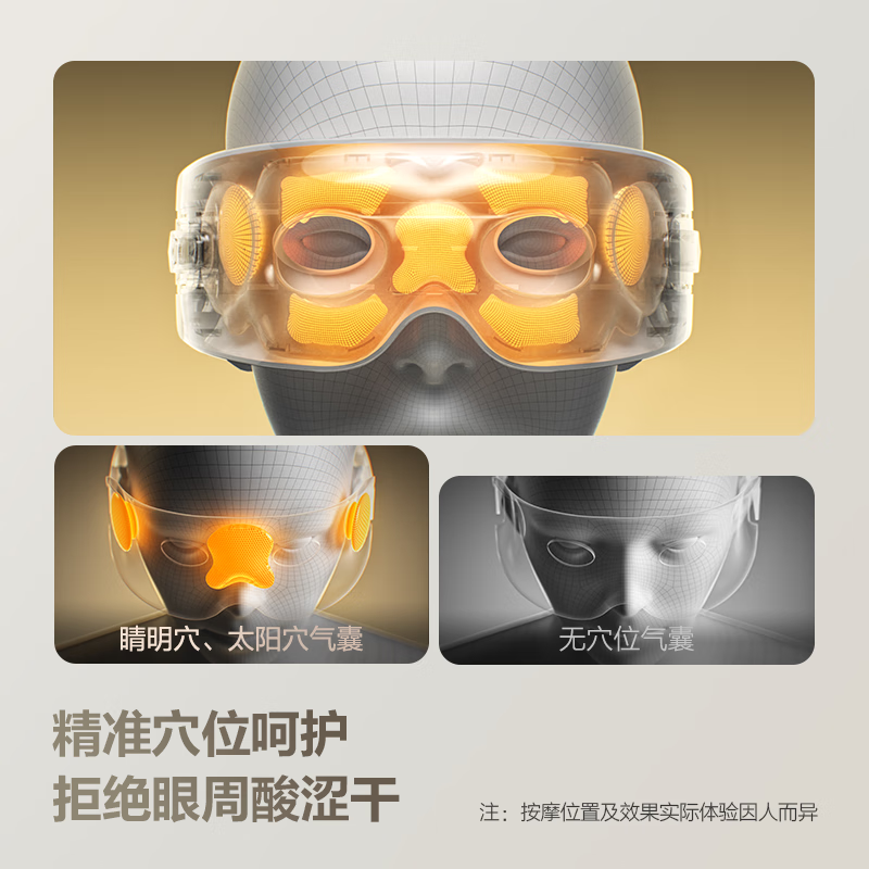 SKG眼部按摩仪E3-3代米金色高清大图