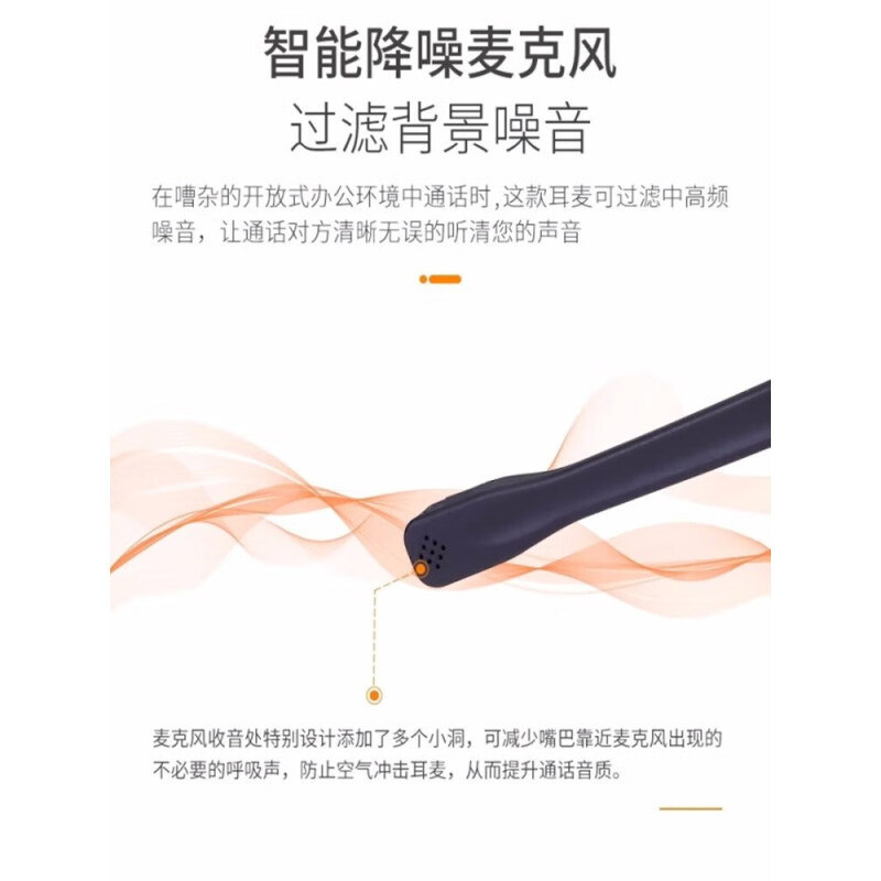 声迪尔S100NC双耳水晶头插电话机电销客服话务员耳机耳麦