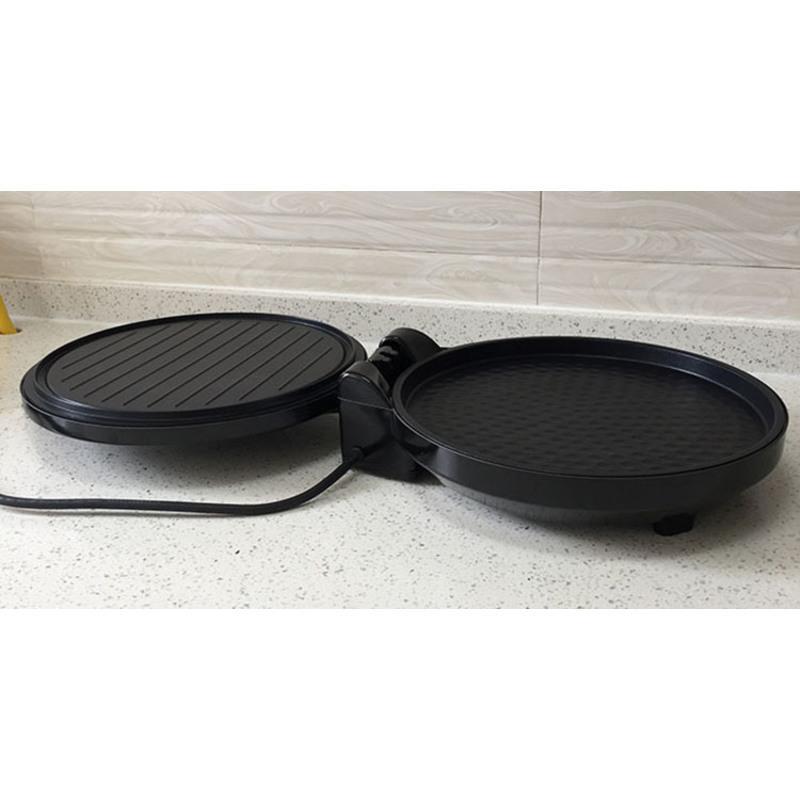 黑色 Midea/美的F电饼铛家用双面加热煎牛排烙饼档不粘煎烤机