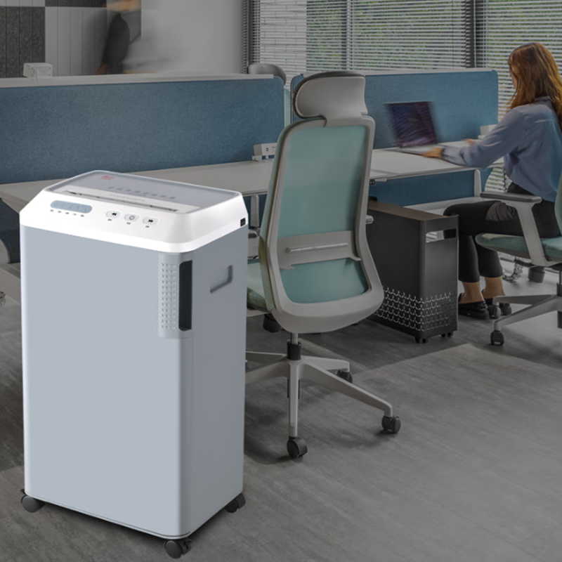 震旦AURORA 4级保密办公商用碎纸机22张 持续120分钟 36L 可碎卡、光盘 AS2236CD高清大图