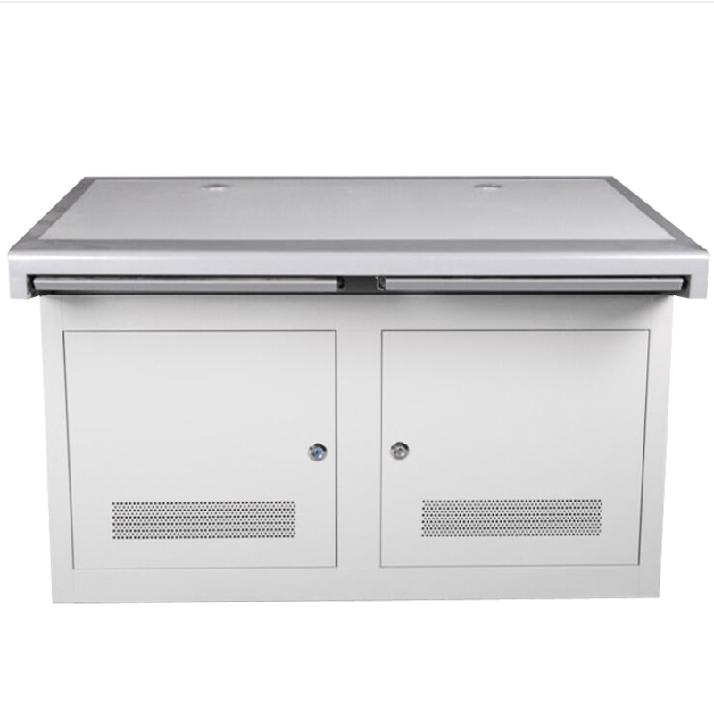 梦强双联电脑桌操作台机房监控室工作台 mq-3058