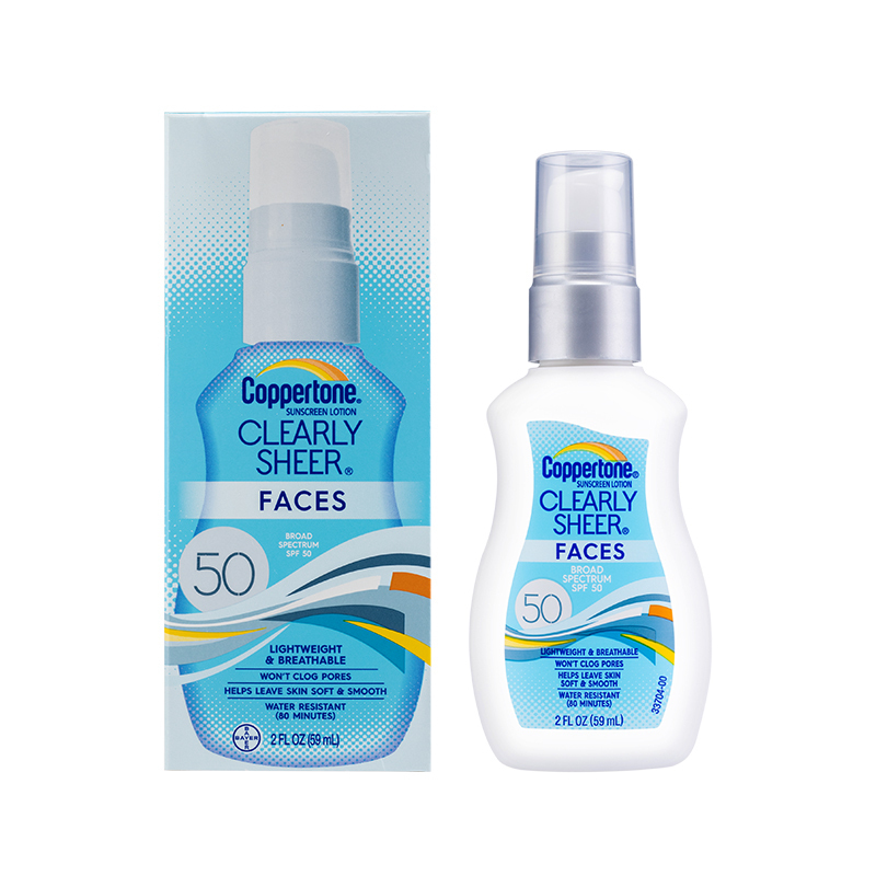 确美同®清透纯净面部防晒乳液SPF50+ PA+++2oz 59ML 防晒/隔离 确美同水宝宝