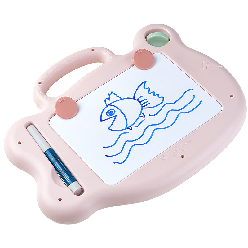 babycare儿童手写板画板家用宝宝彩色画画板学写字小黑板樱粉