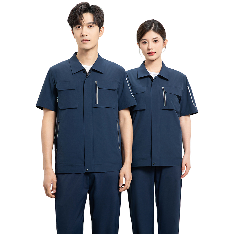 天鸣 速干508#工作服 可定制 S-5XL 套高清大图