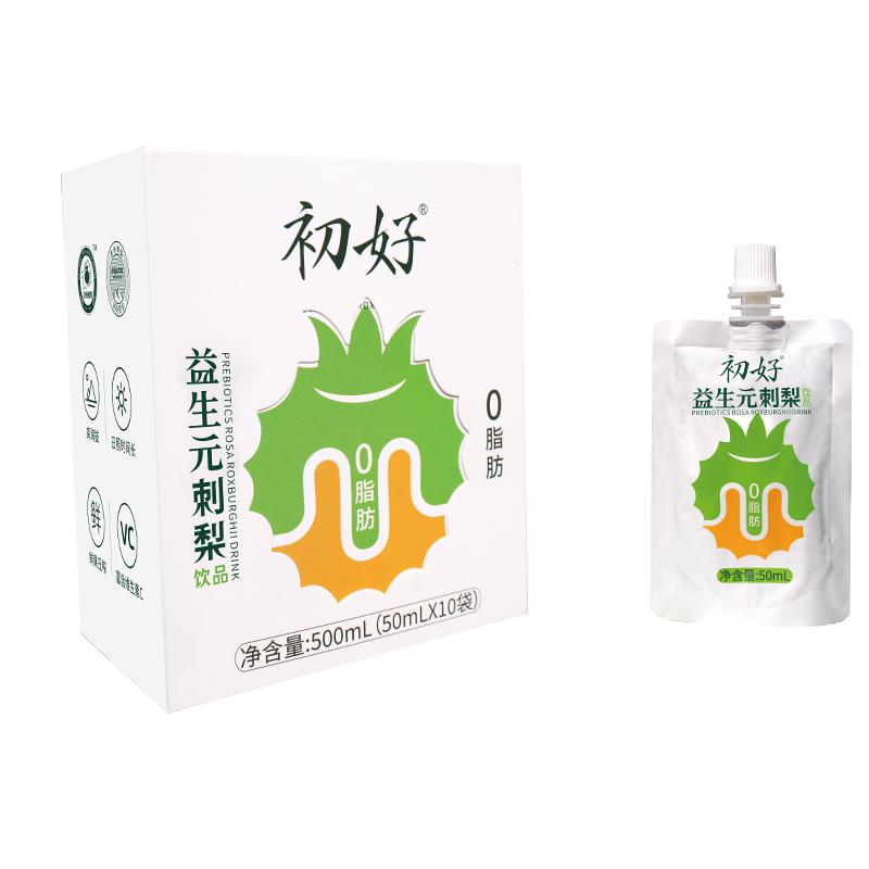 初好 益生元刺梨汁50ml*10袋高清大图