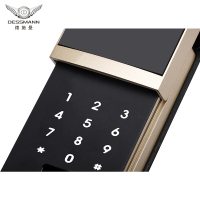 德施曼(DESSMANN)T710S指纹锁电子门锁密码锁C级锁芯APP指纹密码卡片钥匙开门ios;Android星夜银