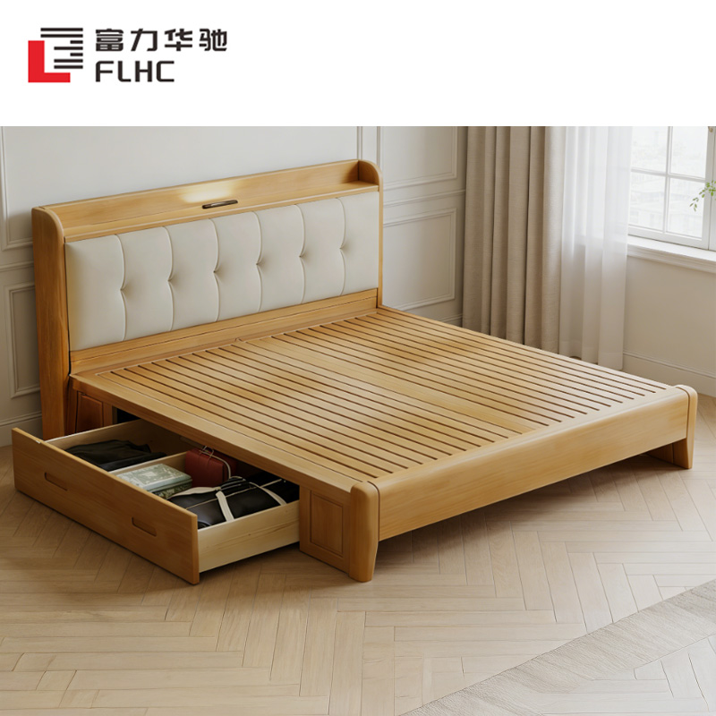 富力华驰 床 1.5m气压结构 个高清大图