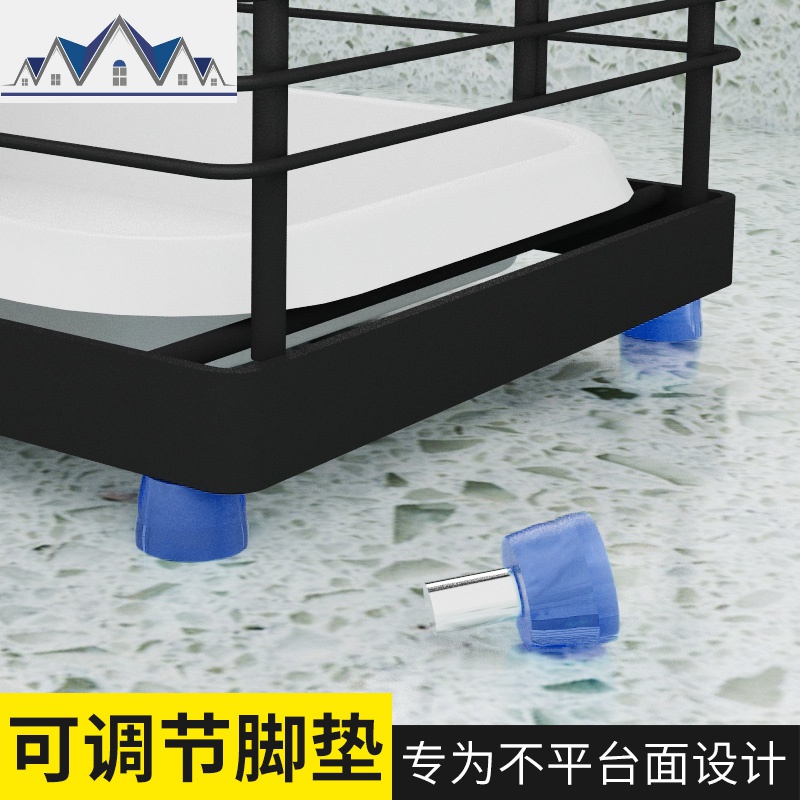 不锈钢刀架厨房用品壁挂式刀座菜刀置物架多功能刀具筷子收纳架 三维工匠高清大图