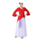闪电客炫彩广场舞服装民族女成人套装 中老年秧歌服演出服扇子舞蹈服秧歌
