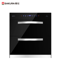 樱花(Sakura)二星级嵌入式高温消毒柜ZTD100C-5(SCQ-100C5) 100L 臭氧紫外线负离子