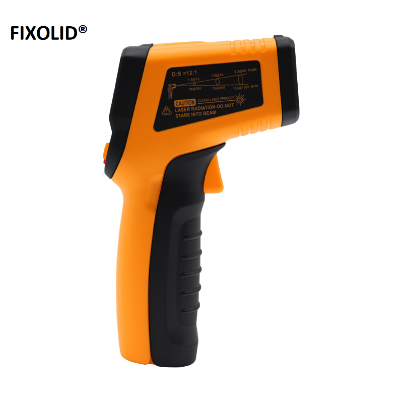FIXOLID 高精度红外测温仪工业测温枪 YJRZTW0503B 把高清大图