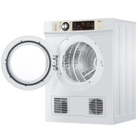 海尔（Haier）7公斤滚筒烘干衣机 即烘即穿 衣干即停 防皱免熨 家用干衣机EGDZE7F