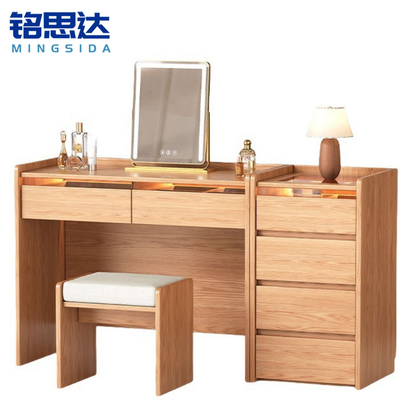铭思达梳妆台145cm套高清大图