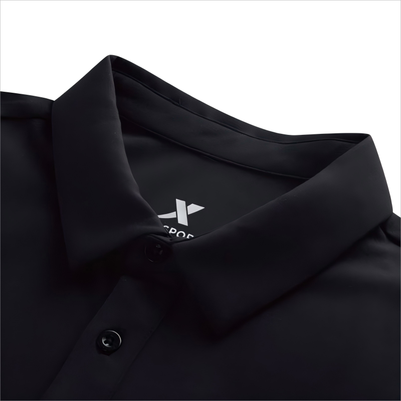 特步短袖POLO衫 (中性)976227028013B高清大图