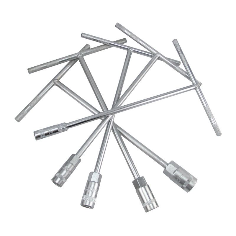 华丰巨箭t形扳手五金工具外六角t型扳手t形t字丁字手用套筒17mmt形