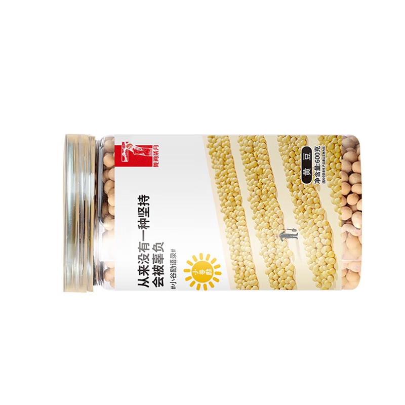 陇间柒月 黄豆罐装/(600g)高清大图