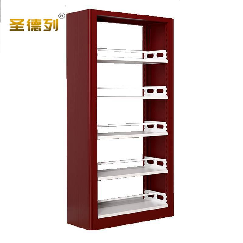 圣德列书架双面收纳架J-6 1000*450*2000mm高清大图