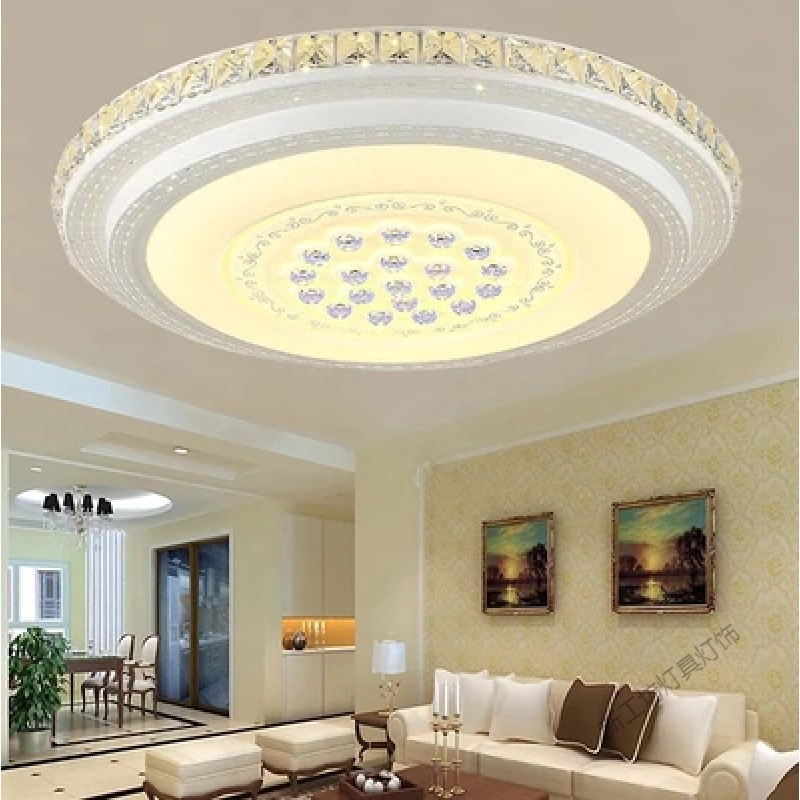 苏宁放心购led吸顶灯客厅大灯现代简约大气卧室圆形超亮室内灯具家用