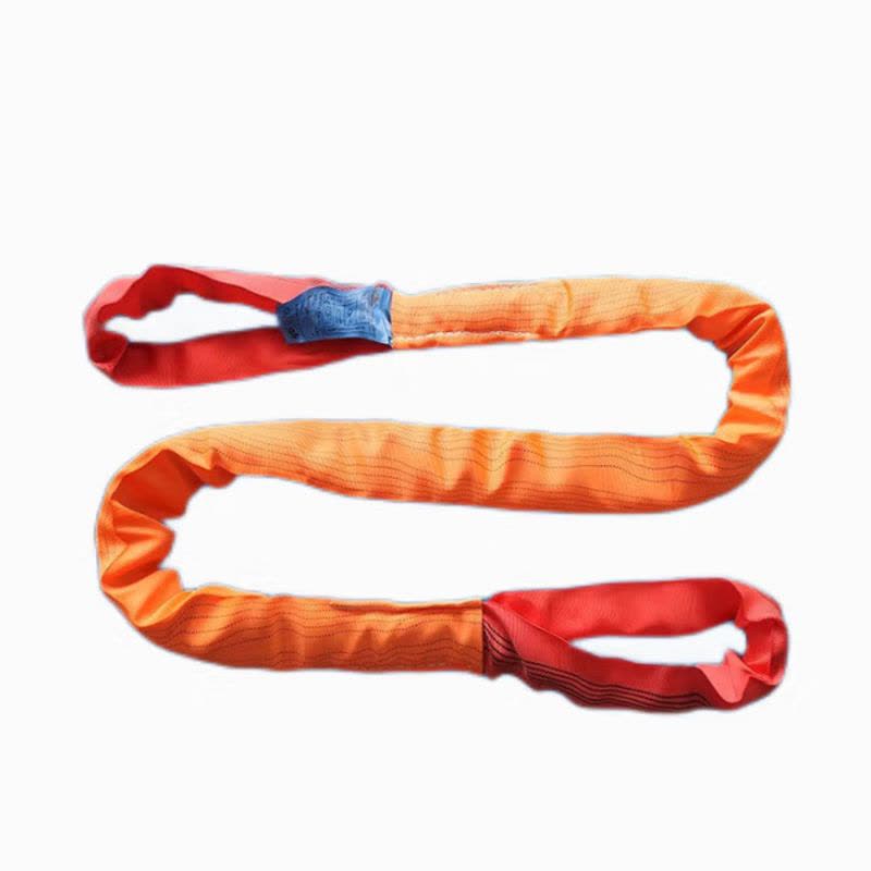 冠航国标工业双扣柔性吊装带环形吊带起重3/5/10吨圆形软吊车吊树吊绳 国标3吨4米图片