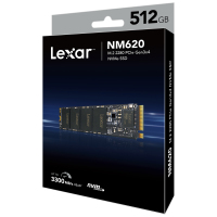 雷克沙(Lexar)NM620系列 512G M.2 2280 NVMe SSD 电竞 发烧级 固态硬盘