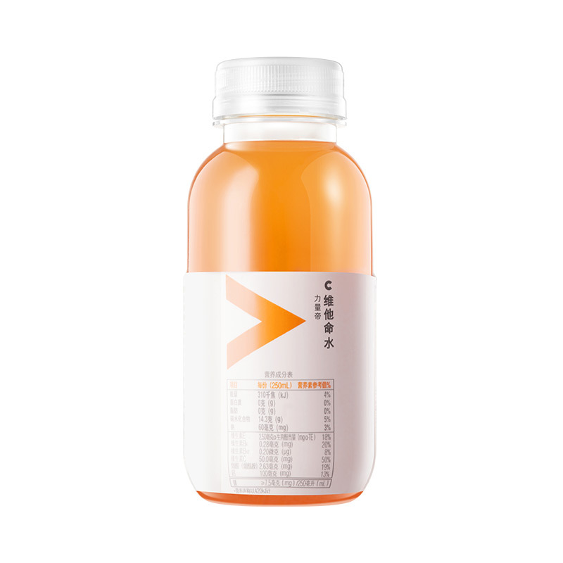 农夫山泉力量帝维他命水果味营养素饮料(柑橘风味)250ml*12量贩装