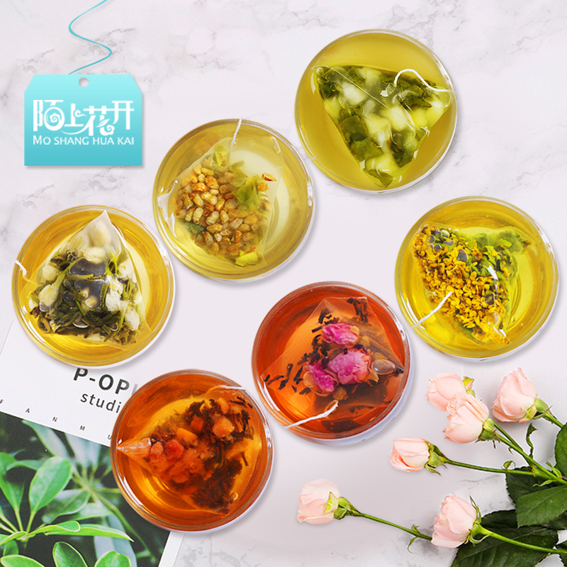 组合花茶包 桂花乌龙红茶玫瑰普洱茶荞麦绿茶 茉莉洛神桑椹袋泡茶
