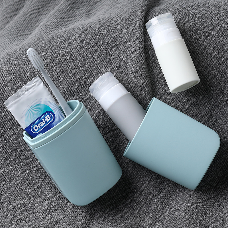 旅行漱口牙刷牙膏收纳盒阿斯卡利(ascari)牙杯缸家用旅行用小号便携式