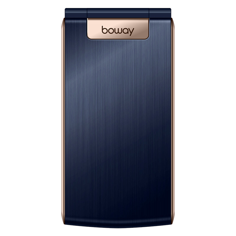 邦华(BOWAY) F6 老年手机超长待机 移动联通 翻盖老人手机 老年机 天幕蓝